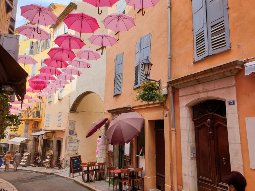 La Bulle Grassoise - Appartement Spacieux Avec Balneo Et Parking グラース エクステリア 写真